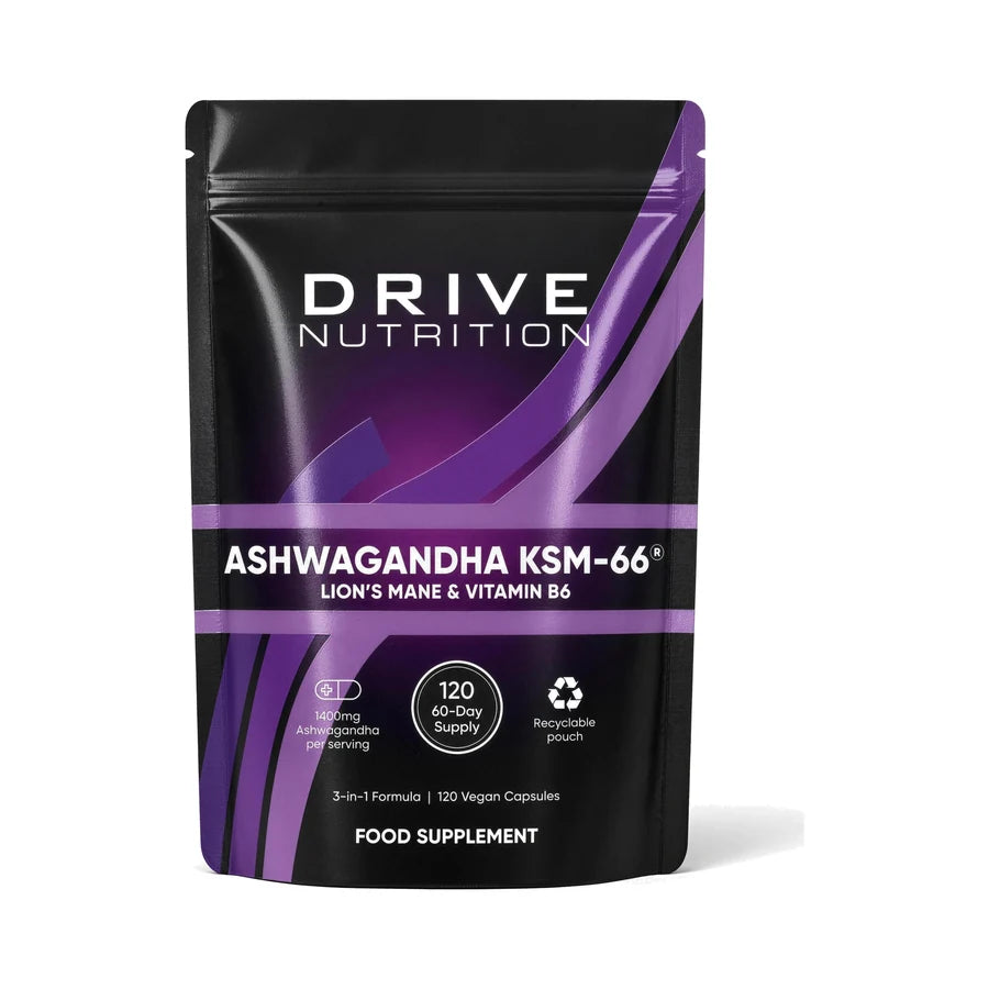 Ashwagandha KSM-66®, 120 vegan capsules