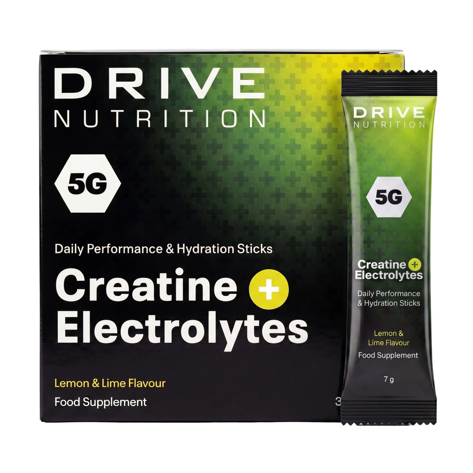 Creatine + Electrolytes, Lemon & Lime